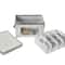Household Essentials Green & White Ornament Storage Box